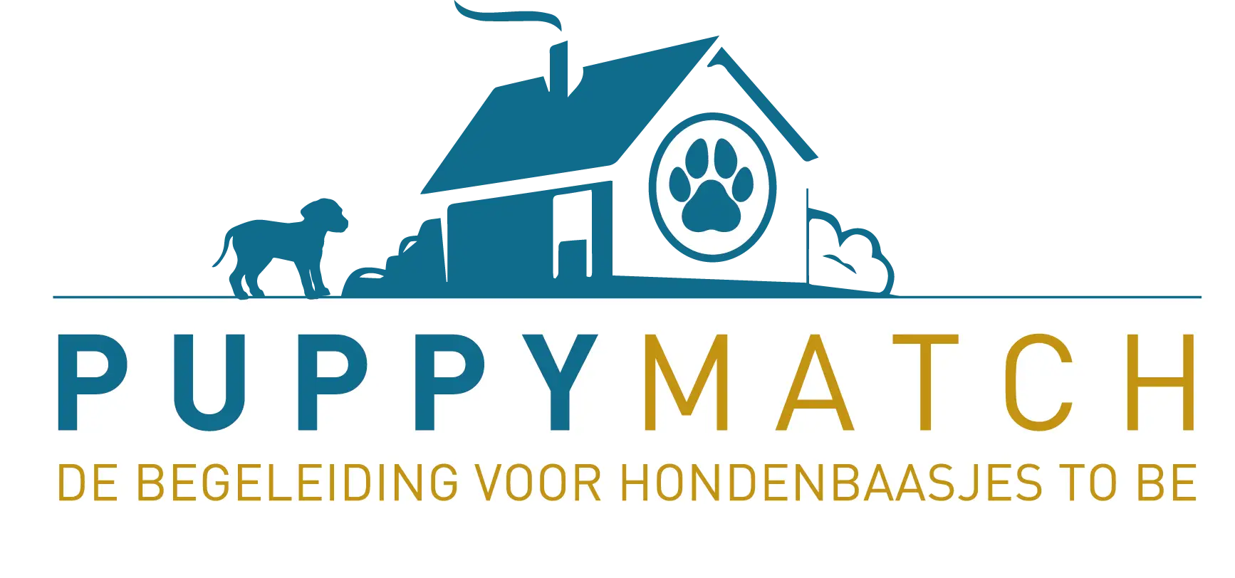 Logo Puppymatch - de begeleiding voor hondenbaasjes to be